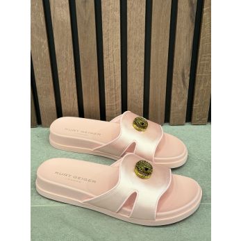 Kurt Geiger - Chelsea Cut Out Slide - Roze