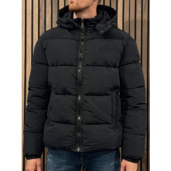 Malelions - Men Donn Puffer Jacket - Zwart