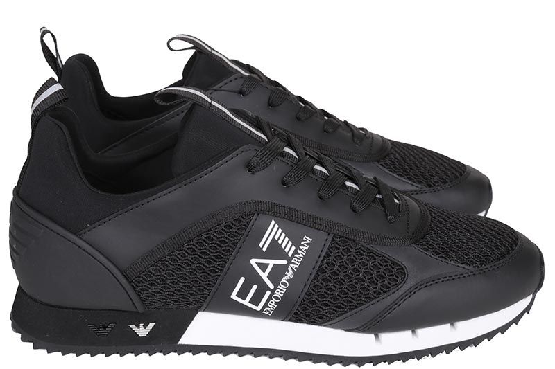 Armani EA7 Sneakers Zwart Sneakers XK050