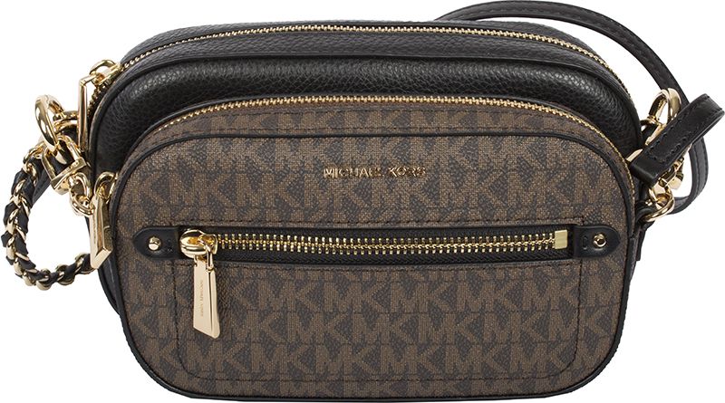 Michael Kors Jet Set 5In1 Pch Camera Xbody Zwart 32R3GJ6C4L