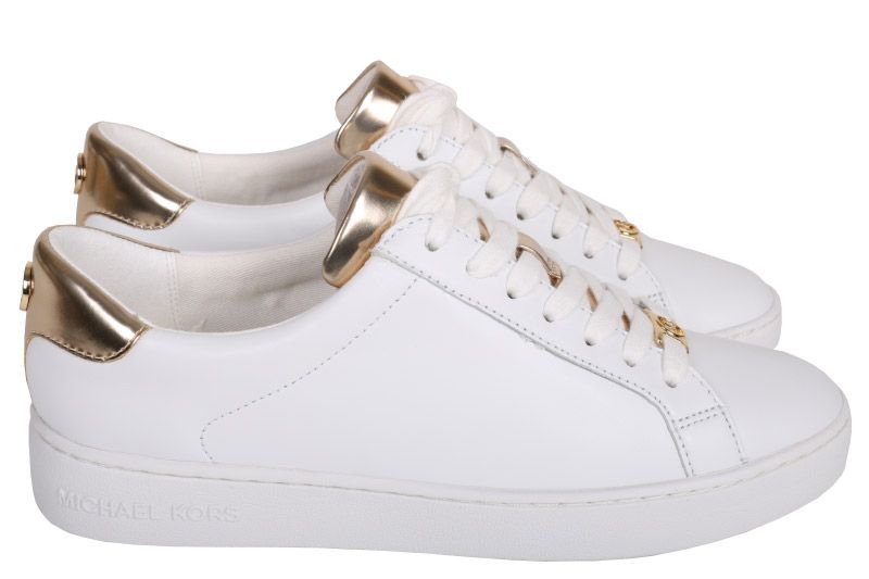 naakt vliegtuigen louter Michael Kors Sneakers Wit IRVING LACE UP 43S5IRFS2L