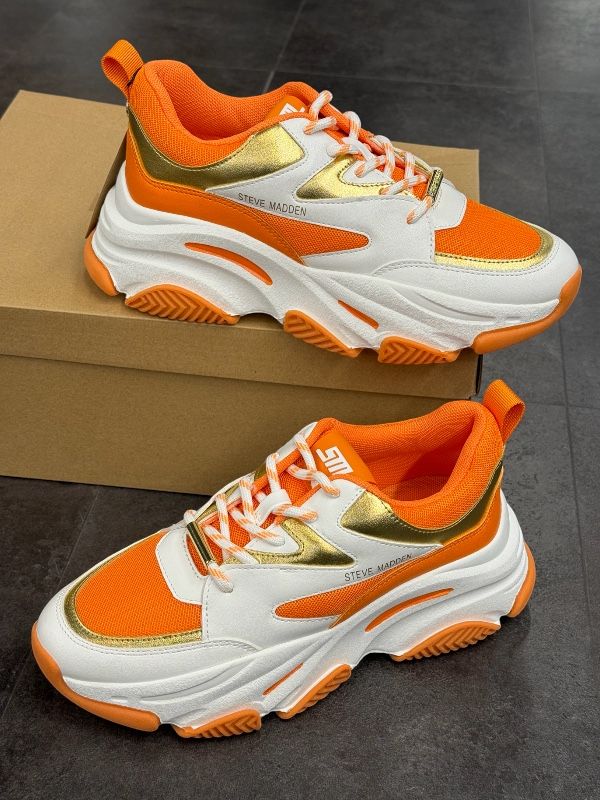 Steve Madden Progressive Sneakers Oranje