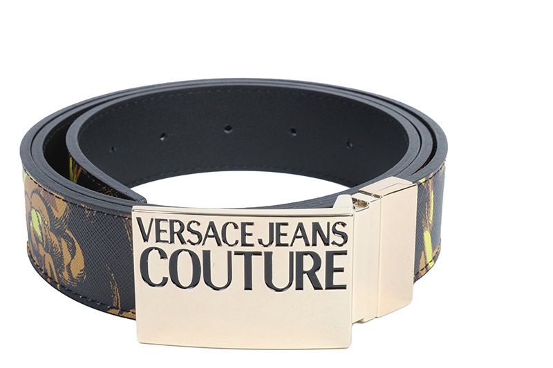 Langwerpig preambule component Versace Jeans Riem Zwart Vitello+Garland 72YA6F32