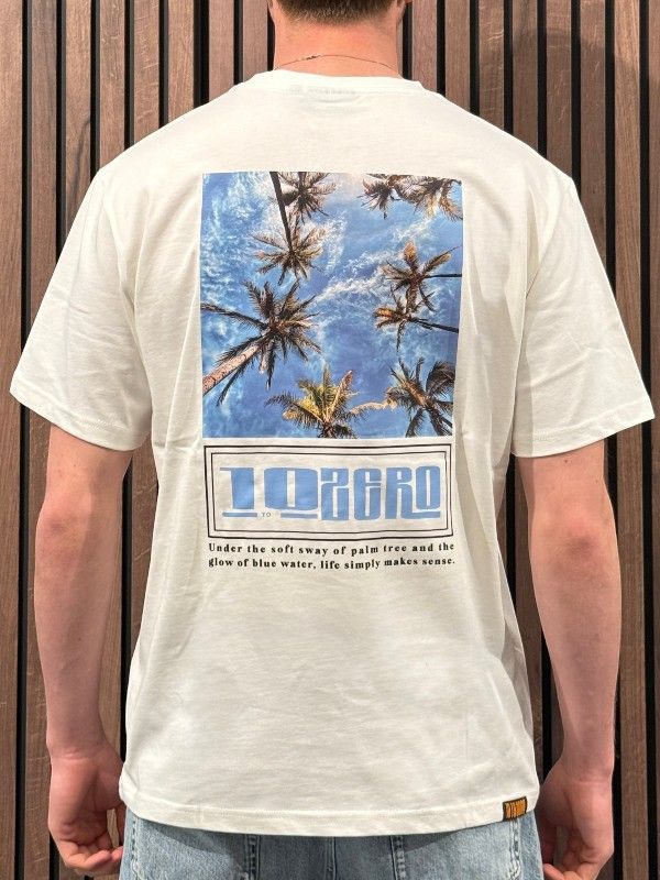 10 To Zero - T-shirt Coastel Dreams - Wit