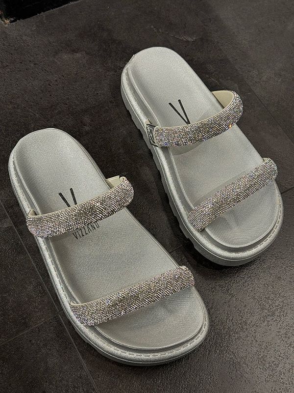 Vizzano - Slippers - Zilver