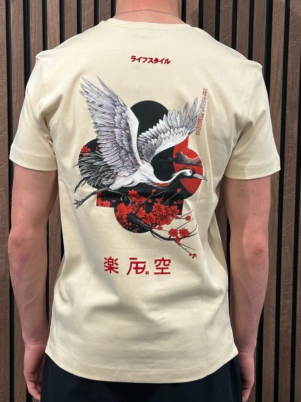 AB Lifestyle - Ink Tee Crane - Beige