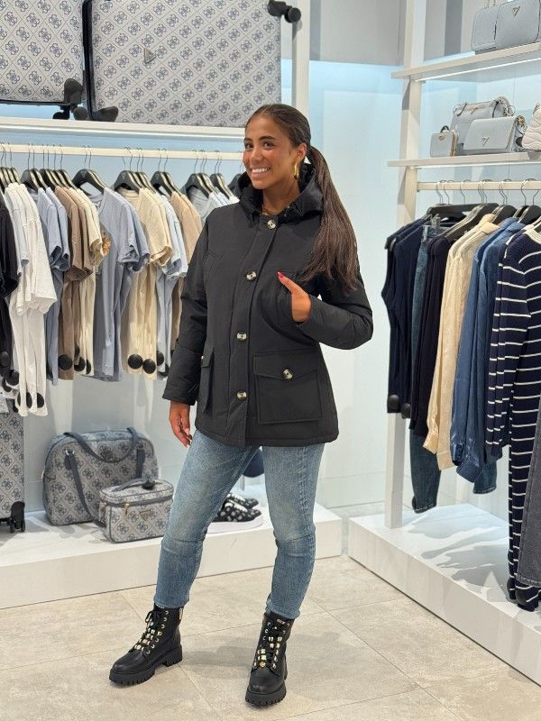 Airforce - 4 Pocket Parka - True Black