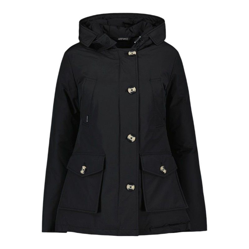Airforce - 4 Pocket Parka - Zwart
