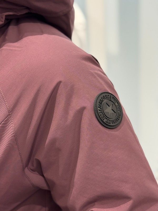 Airforce - Bomber Jacket - Berry Wine