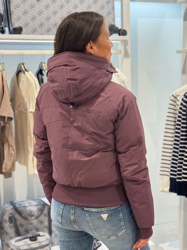 Airforce - Bomber Jacket - Berry Wine