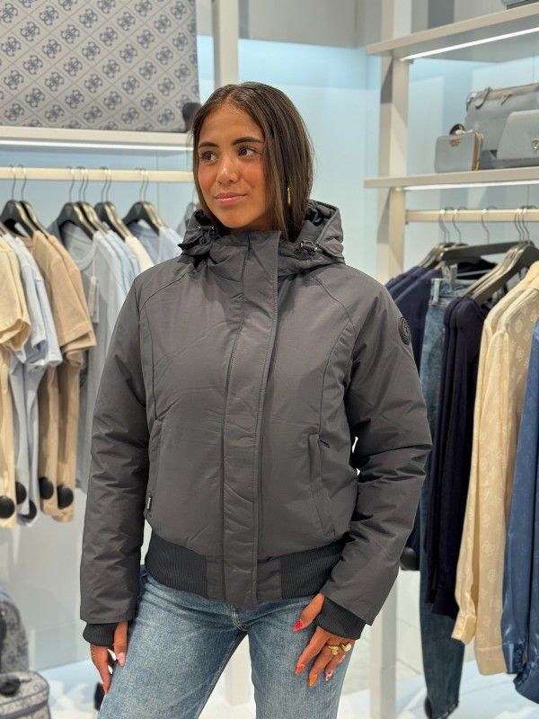 Airforce - Bomber Jacket - Gun Metal