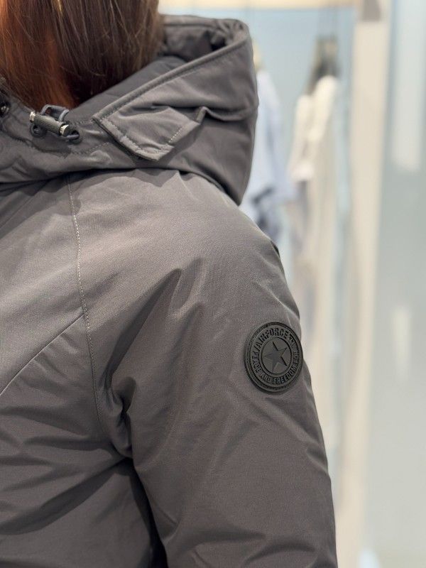 Airforce - Bomber Jacket - Gun Metal