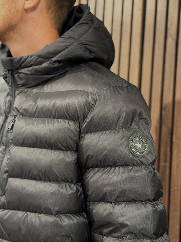 Airforce - Hooded Reversible Jacket - Grijs