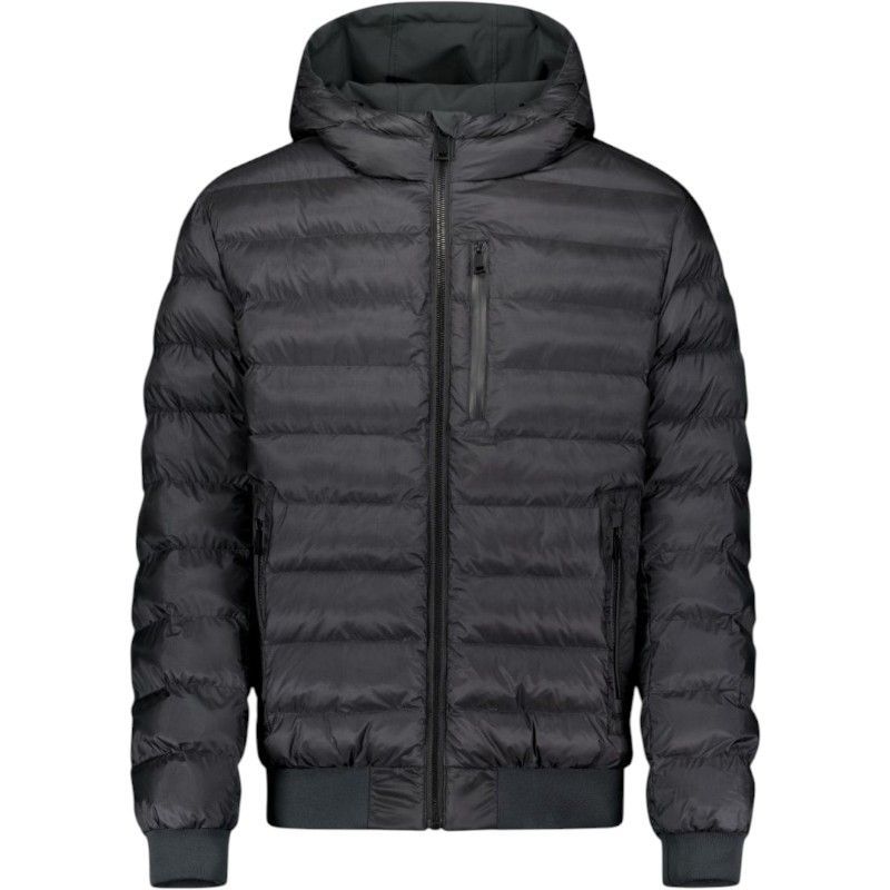 Airforce - Hooded Reversible Jacket - Gun Metal