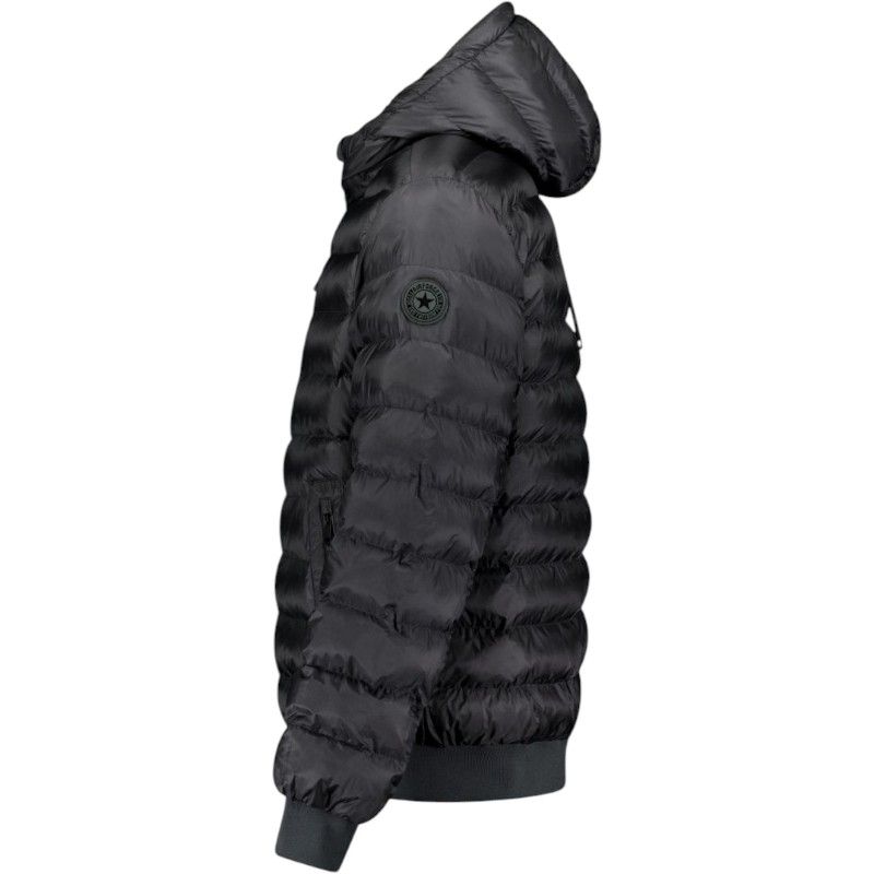 Airforce - Hooded Reversible Jacket - Gun Metal