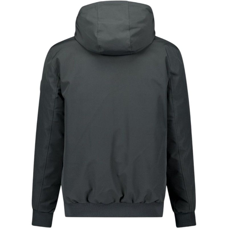 Airforce - Hooded Reversible Jacket - Gun Metal