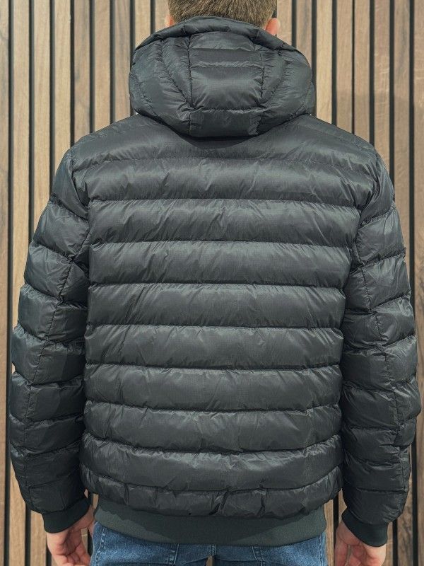 Airforce - Hooded Reversible Jacket - Gun Metal