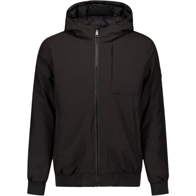Airforce - Hooded Reversible Jacket - True Black