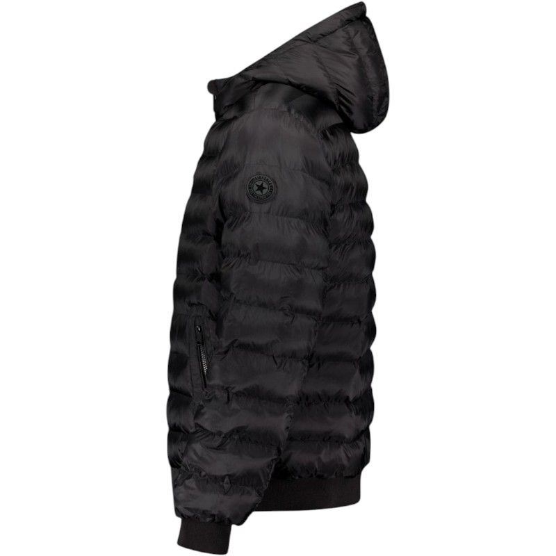 Airforce - Hooded Reversible Jacket - True Black