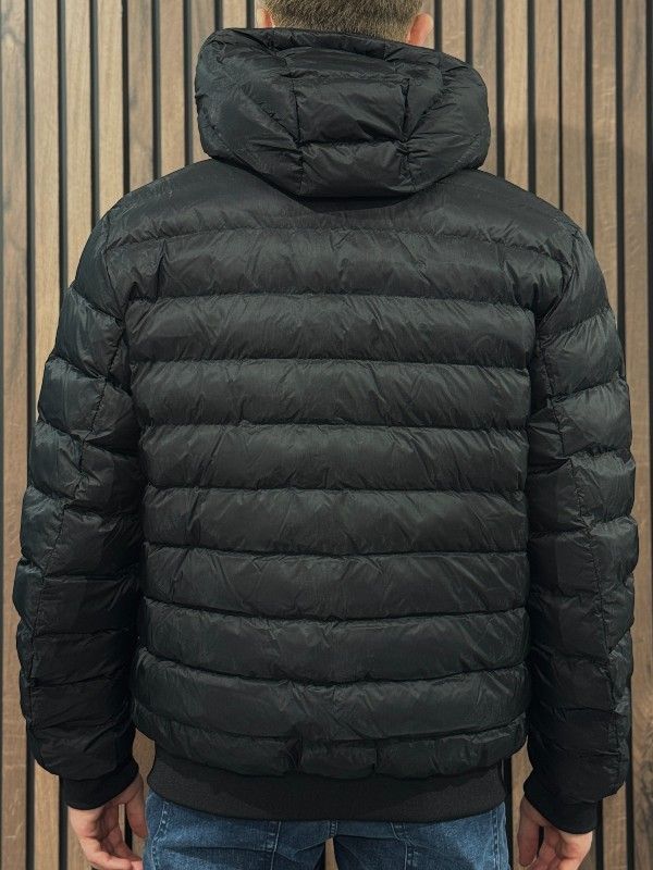 Airforce - Hooded Reversible Jacket - True Black