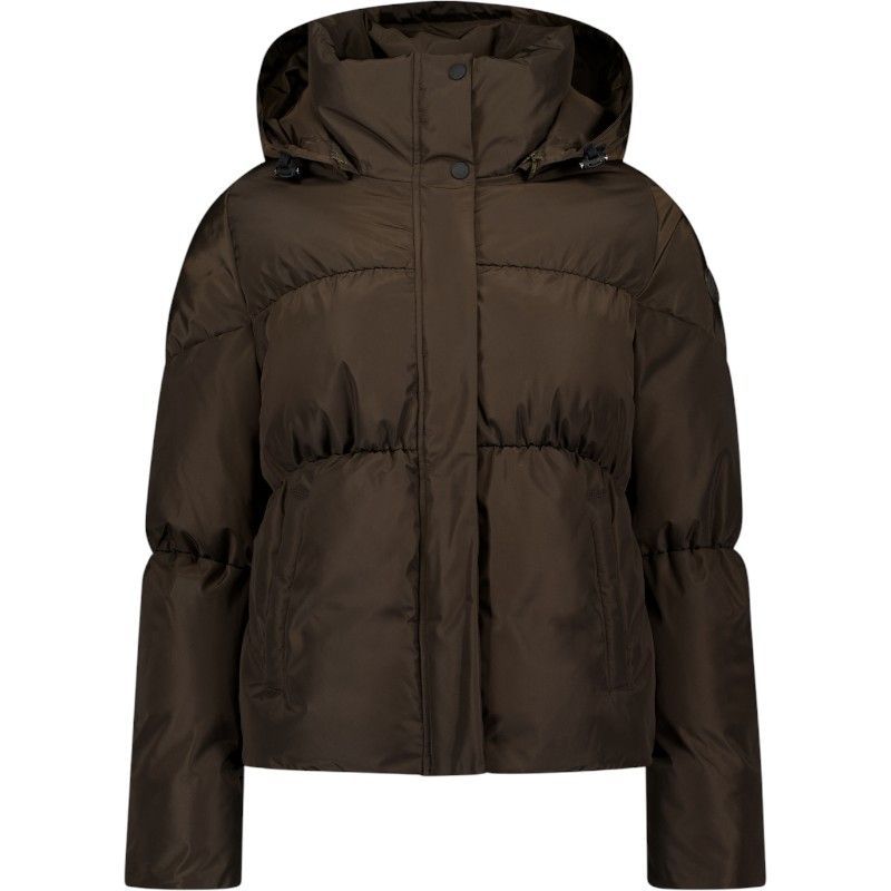 Airforce - Maya Puffer Jacket - Dark Coffee
