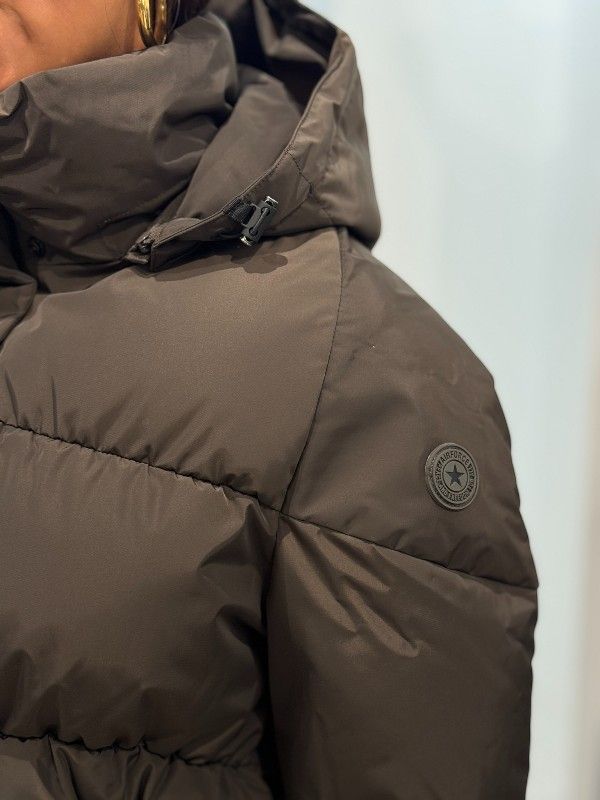 Airforce - Maya Puffer Jacket - Dark Coffee