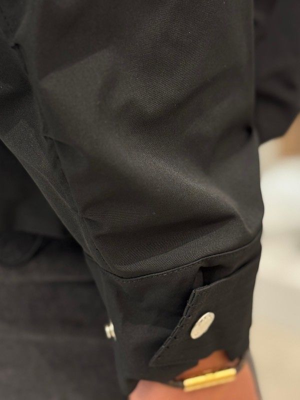Airforce - Oversized Softshell Jacket - Zwart