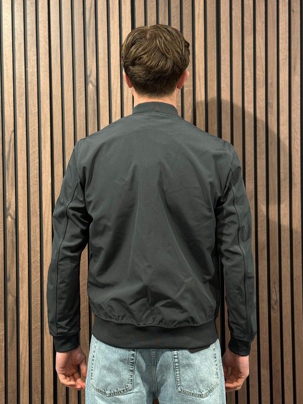 Airforce - Pike Padded Bomber Jacket - Zwart