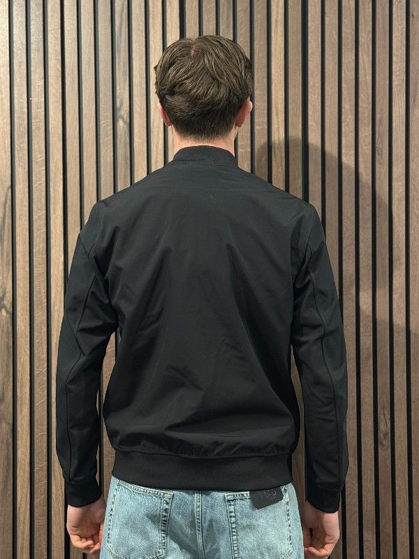 Airforce - Pike Padded Bomber Jacket - Zwart