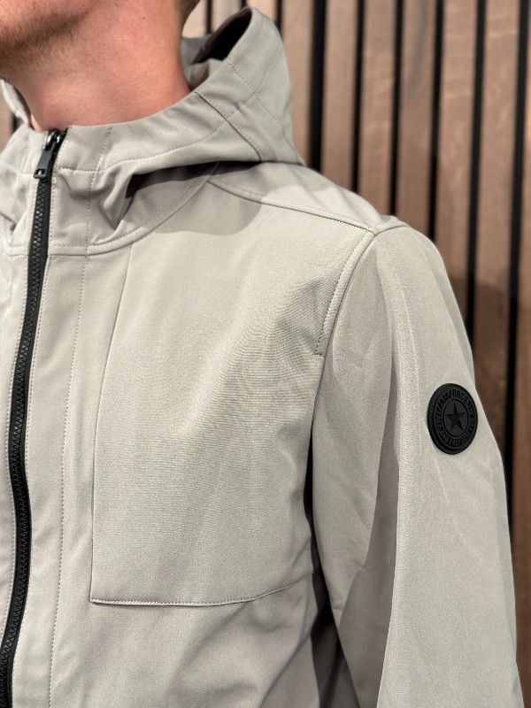 Airforce - Softshell Jacket Chestpocket - Grijs