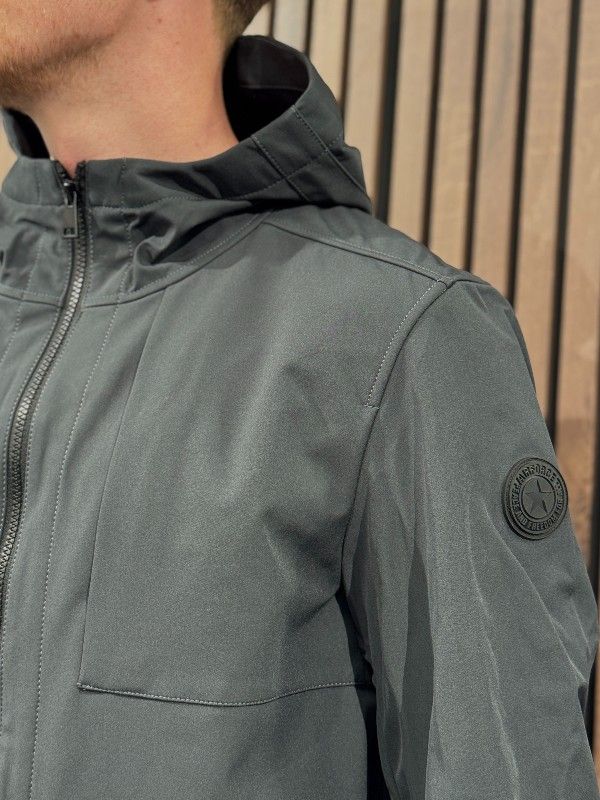 Airforce - Softshell Jacket Chestpocket - Grijs