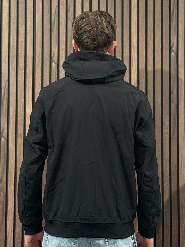 Airforce - Softshell Jacket Chestpocket - Zwart