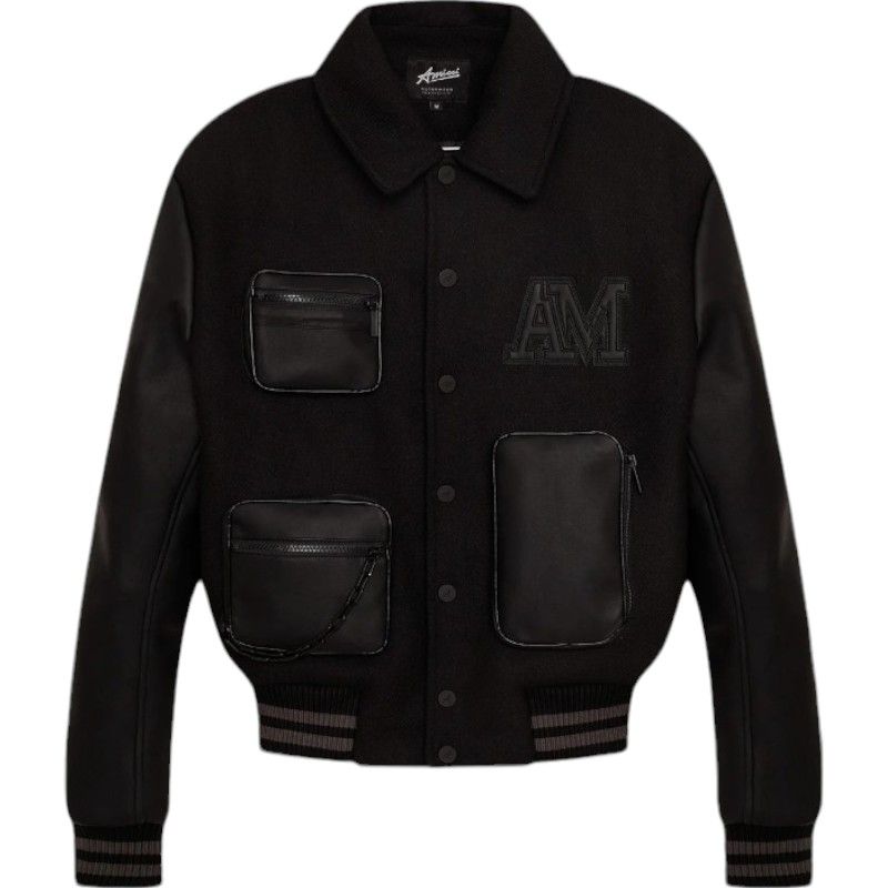 Amicci - Georgio Wooly Jacket - Zwart