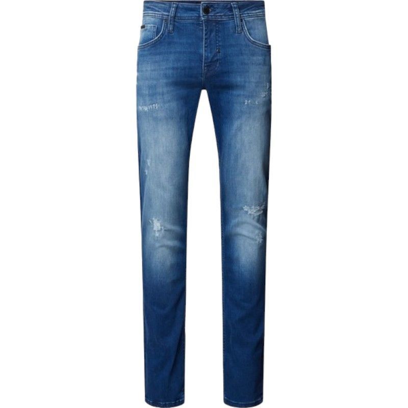 Antony Morato Blauw Ozzy Tapered Fit MMDT00241 FA750531