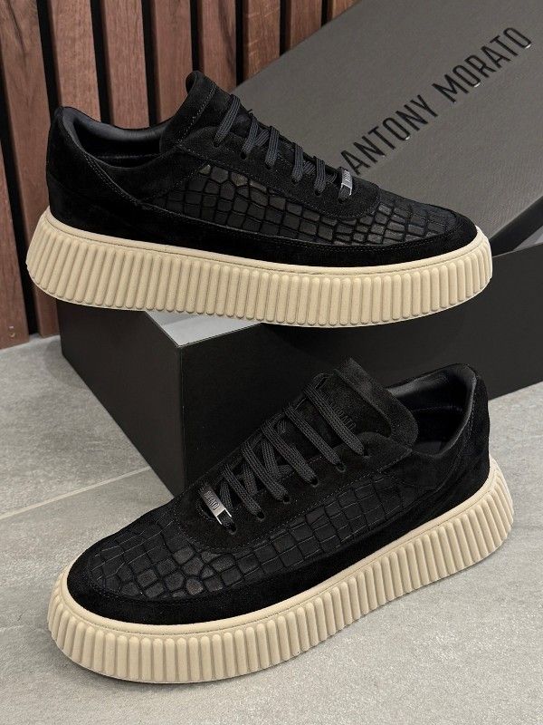 Antony Morato - HERENSNEAKERS - Zwart