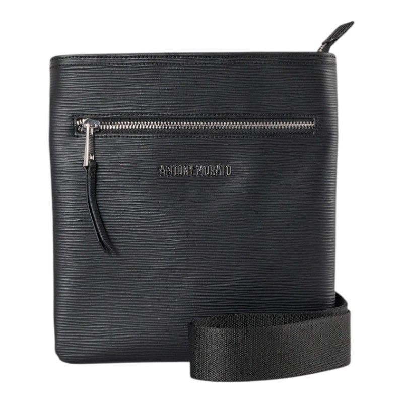 Antony Morato - Messenger Zip Bag - Zwart