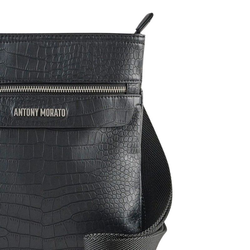 Antony Morato - Messenger Zip Bag - Zwart