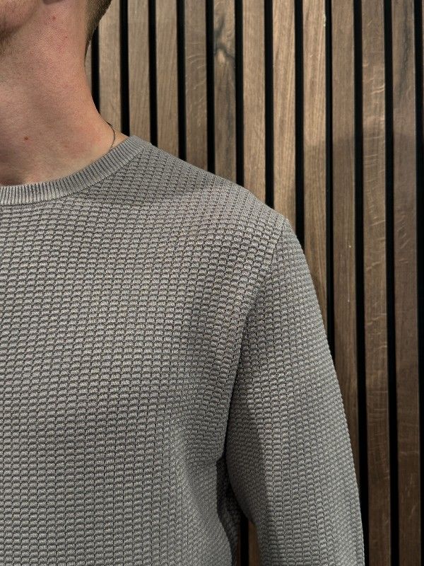 Antony Morato - Sweater Regular Fit - Middengrijs