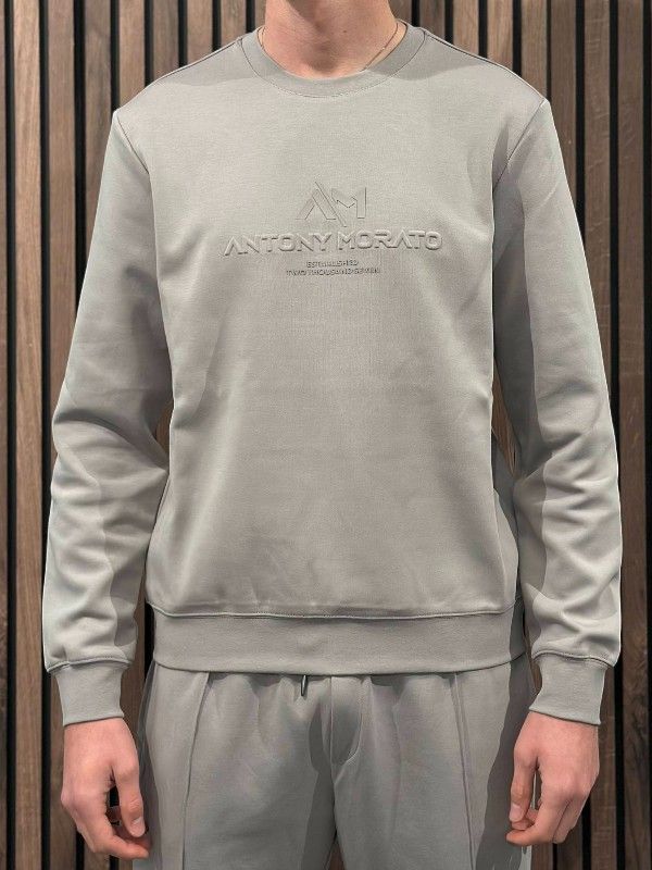 Antony Morato - Sweatshirt Slim Fit - Middengrijs