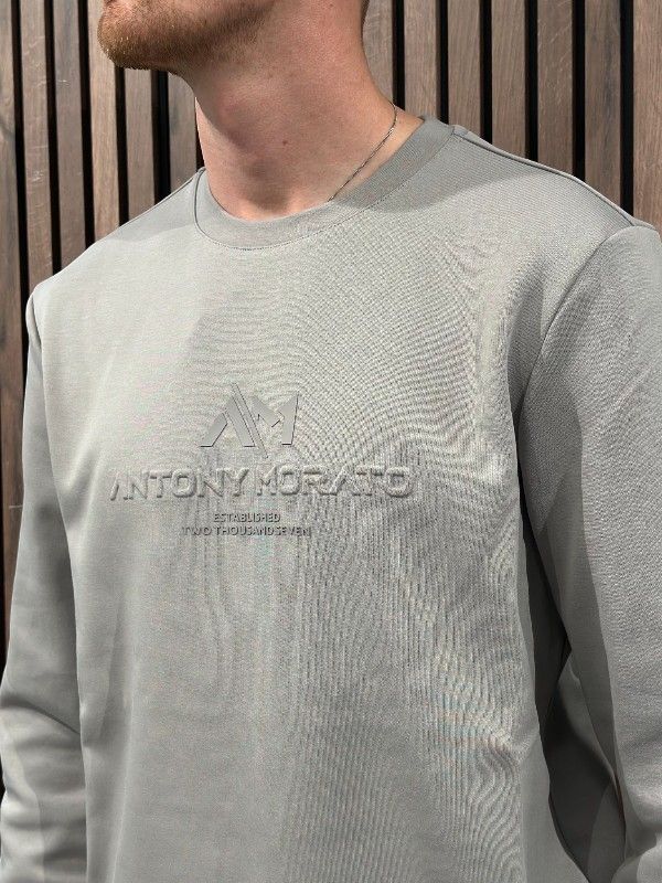 Antony Morato - Sweatshirt Slim Fit - Middengrijs
