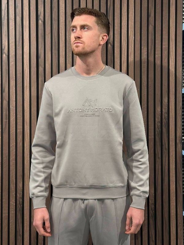 Antony Morato - Sweatshirt Slim Fit - Middengrijs