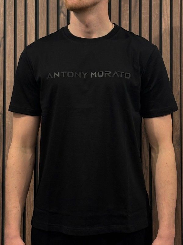 Antony Morato - T-Shirt Regular Fit - Zwart