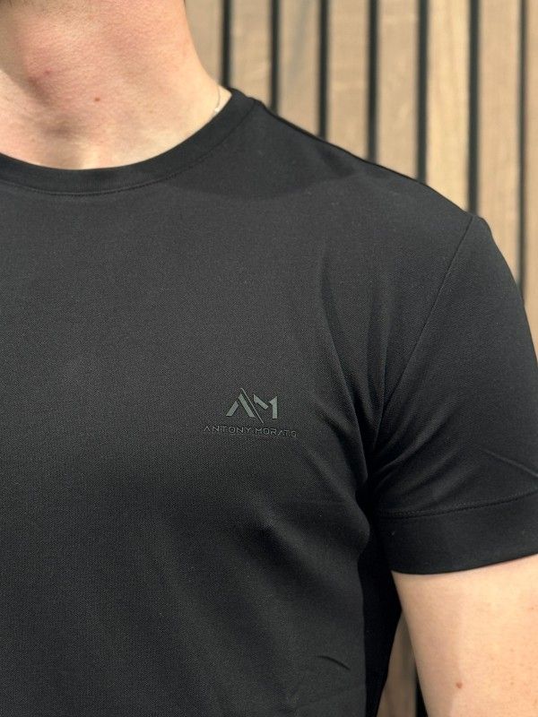 Antony Morato - T-Shirt Super Slim Fit - Zwart