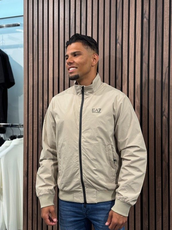 Armani EA7 - Man Woven Bomber Jacket - Beige