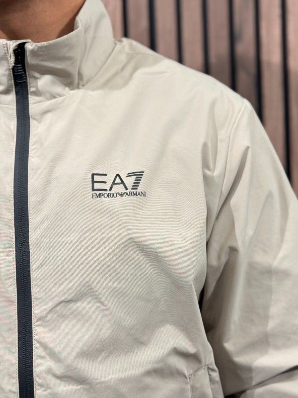 Armani EA7 - Man Woven Bomber Jacket - Beige