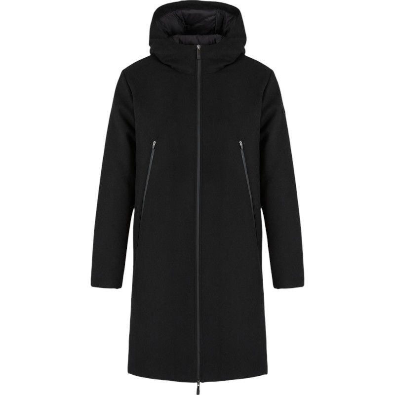 Armani EA7 - Man Woven Caban Coat - Zwart