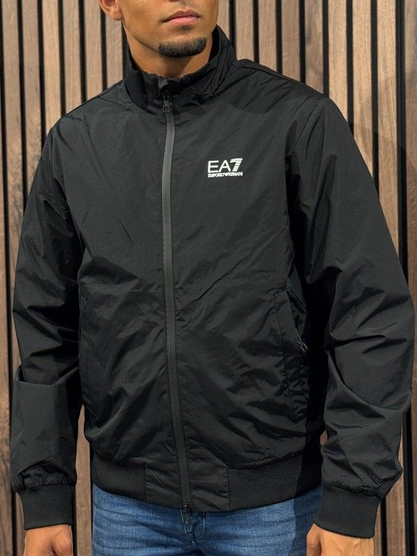 Armani EA7 - Man Woven Bomber Jacket - Zwart