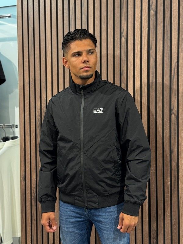 Armani EA7 - Man Woven Bomber Jacket - Zwart