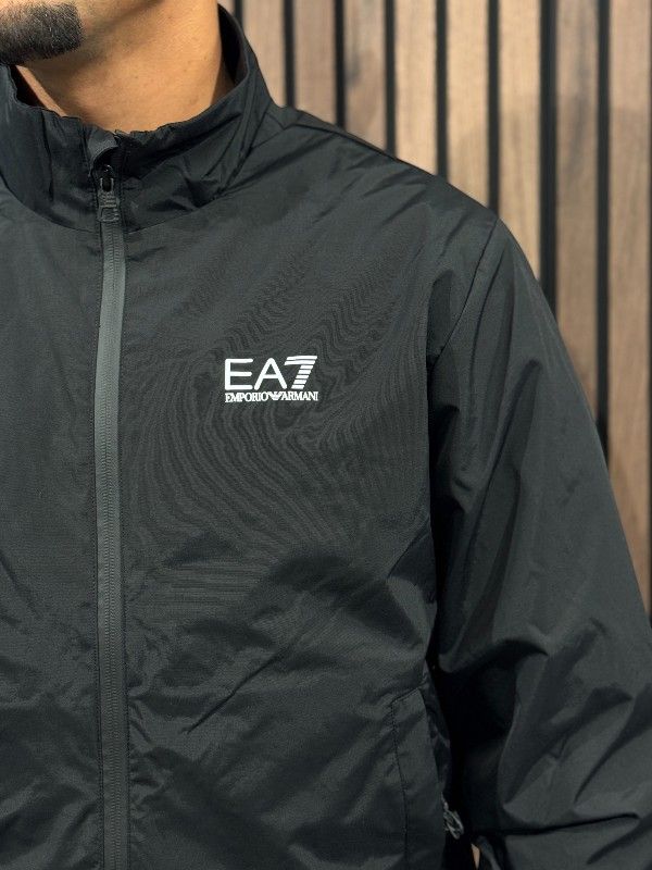 Armani EA7 - Man Woven Bomber Jacket - Zwart