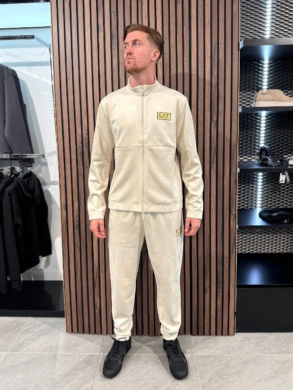 Armani EA7 Joggingpak Beige